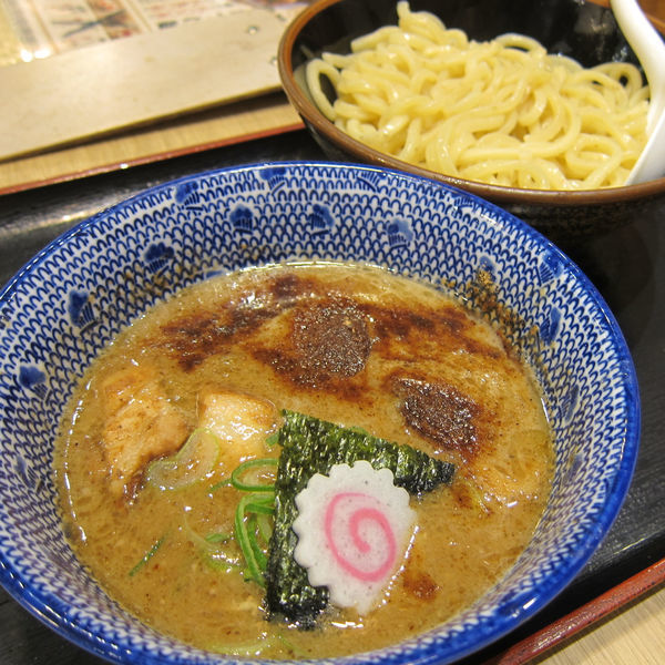 「濃厚豚骨魚介つけ麺（並・あつもり）788円」@三竹寿 本店の写真
