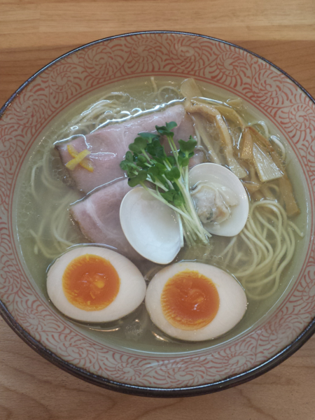 「蛤の塩そば780円ラーパス味玉」@Ramen611の写真