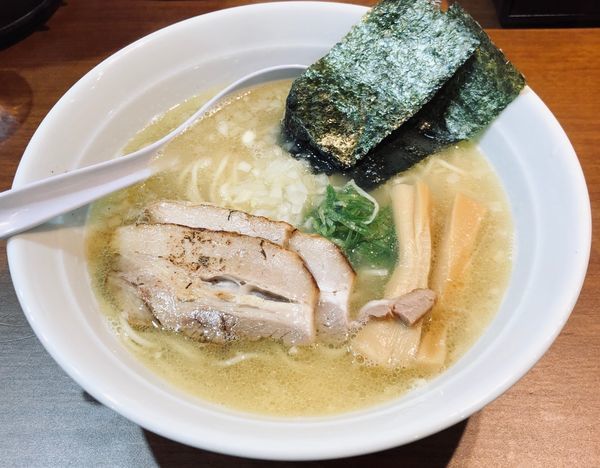 「煮干中華そば（塩￥750）」@煮干し中華そば 麺屋 熱翔の写真