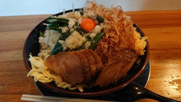 「ごってりまぜそば」@麺屋 たかの写真