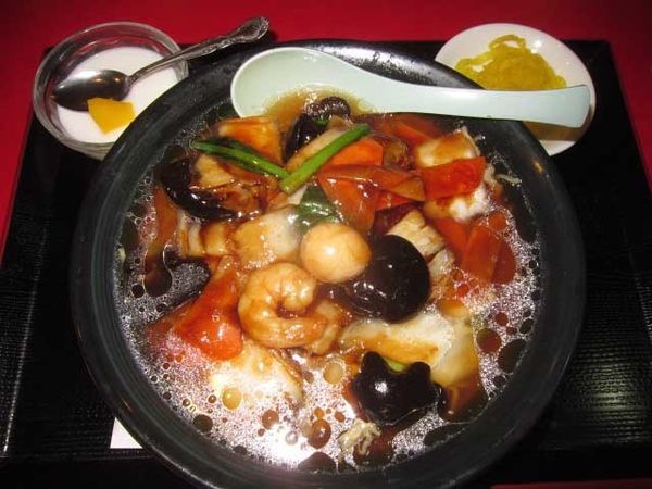 「五目湯麺（単品）　600円（ランチ）」@花彫酒家の写真