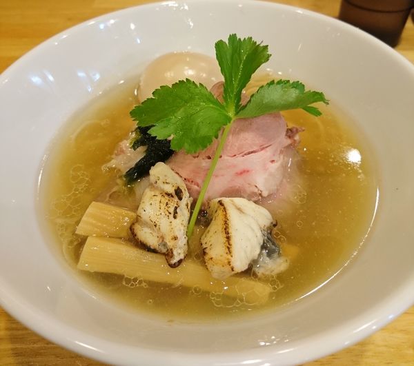 「特製芳醇真鯛そば」@寿製麺よしかわ 坂戸店の写真