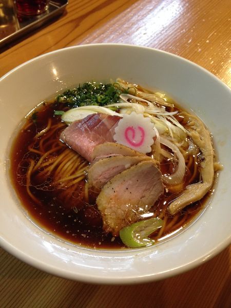 「鴨中華そば 830円」@はりけんラーメン 南店の写真