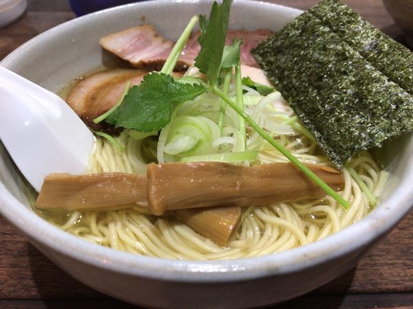 「天草大王の鶏塩そば」@らーめん つけめん 和み屋の写真