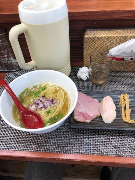 「鯵塩そば」@麺や 睡蓮の写真