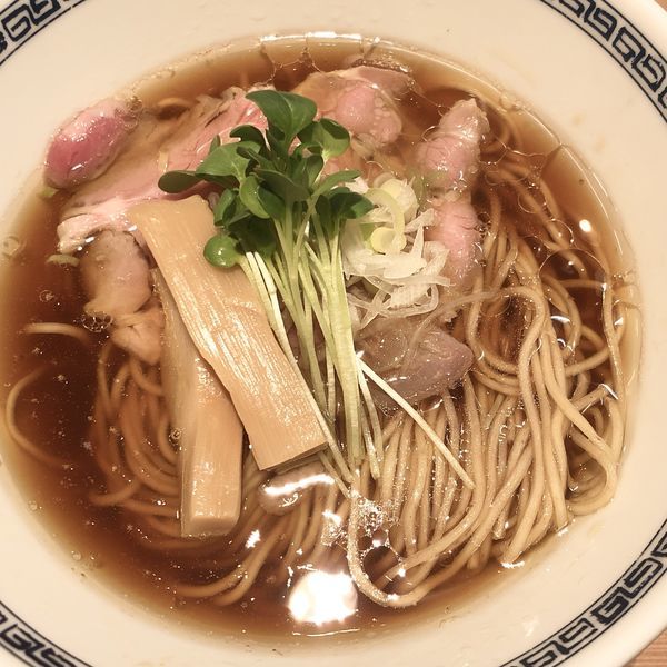 「中華そば」@中華そば ます田の写真
