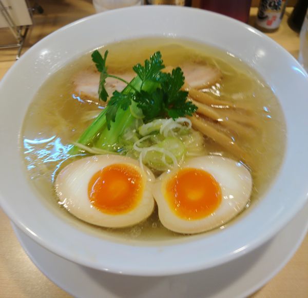 「鯛だし塩そば」@らーめんDINING れんげの写真