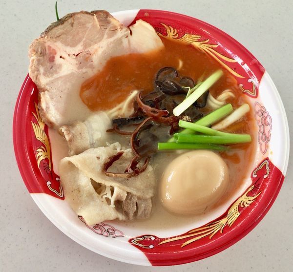 「天使の海老ラーメン withチャー玉盛り」@中華蕎麦とみ田 冨田治PRESENTS 最強ラーメン祭2019 in 小山の写真