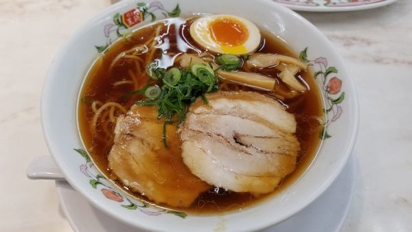 「醤油ラーメン」@餃子の王将 アルピコプラザ松本店の写真