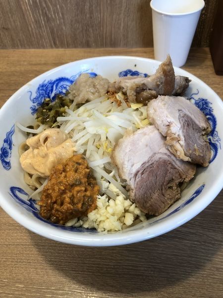 「Tacoまぜ 豚増し2枚」@ジャンクガレッジ 熊谷店の写真