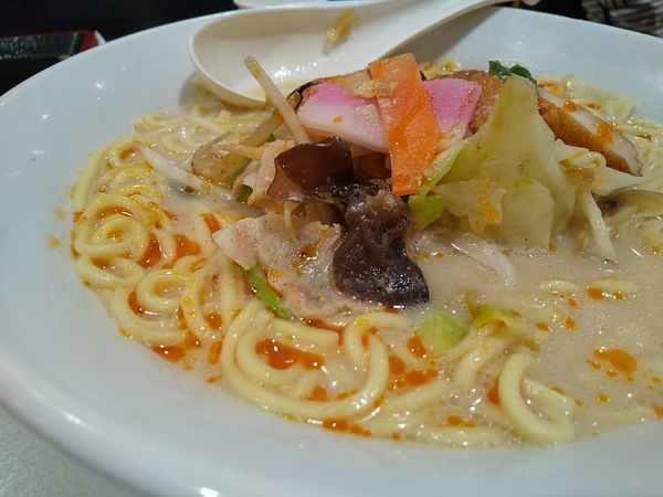 「#長崎ちゃんぽん #増量無料 #２倍増量」@長崎ちゃんぽん リンガーハット イオンスタイル品川シーサイド店の写真