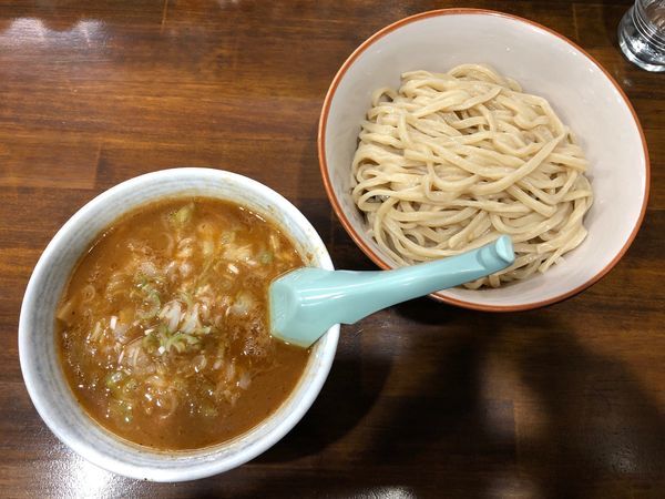 「濃厚味噌つけ麺」@豚男爵の写真