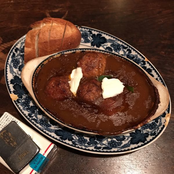 「ミートボール・カレー味」@ハングリー・ハンフリーの写真