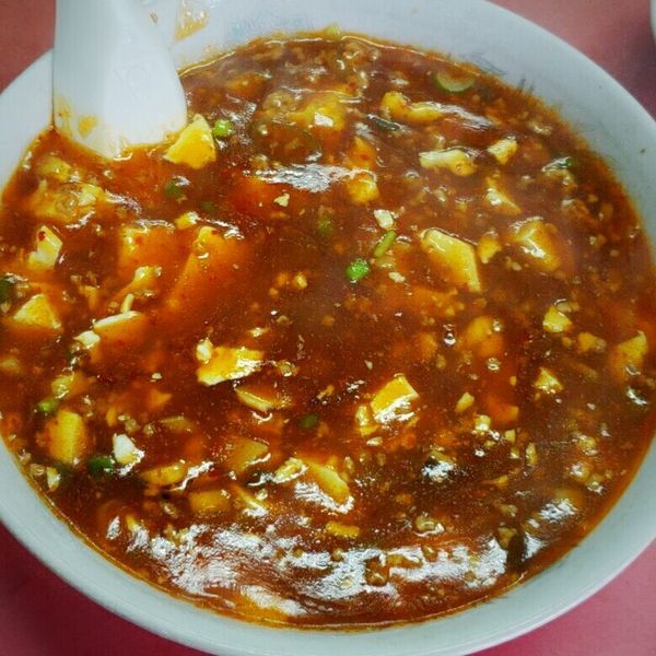 「マーボラーメンセット ８５０円」@金丸珍來の写真