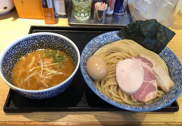 「特製濃厚魚介つけ麺 大盛」@麺屋 一燈の写真