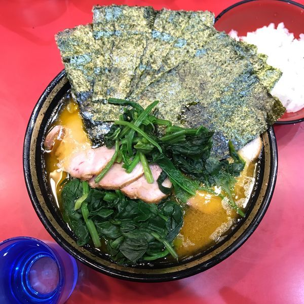 「中盛チャーシューメン」@家系総本山 ラーメン吉村家の写真