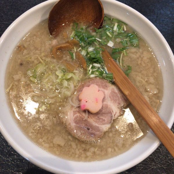 「醤油ラーメン 730円（こってり細麺）」@秋田ラーメン はまの写真