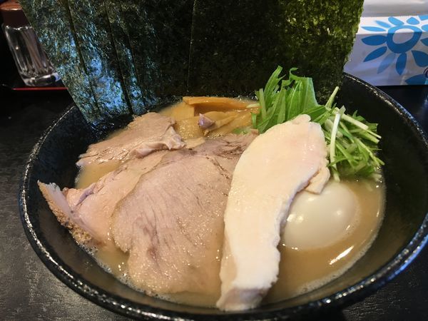「特製和風ラーメン」@ラーメン西輝家 長後店の写真