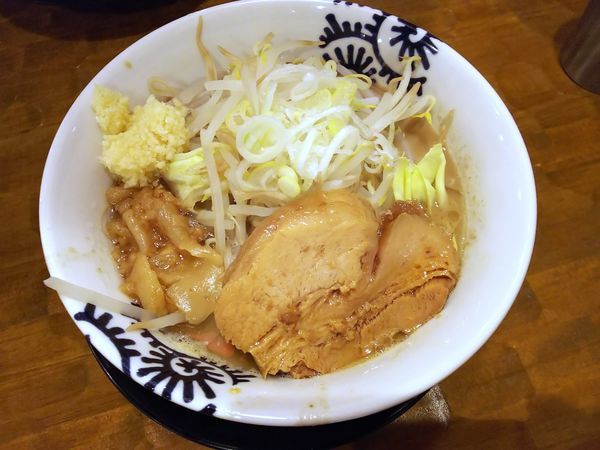 「洋二郎（ニンニク有）＋EBIスタ丼　850＋300円」@特級中華蕎麦 洋介の写真