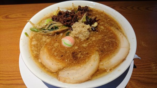 「【冬季限定】生姜味噌らぁめん 900円」@らぁめん 生姜は文化。の写真