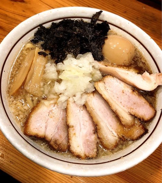 「特製背脂煮干蕎麦」@中華そば 一陽来復の写真