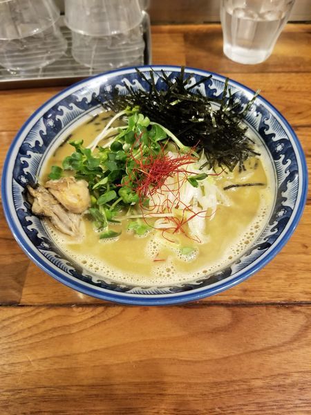 「牡蠣　ラーメン」@麺や佐市の写真