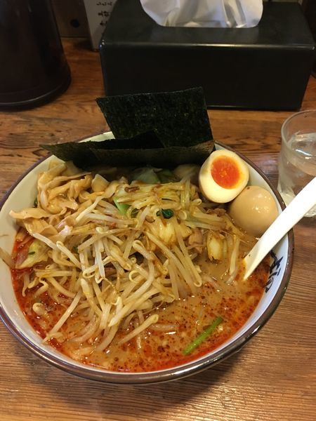 「辛味噌野菜そば」@横濱家 鶴川店の写真