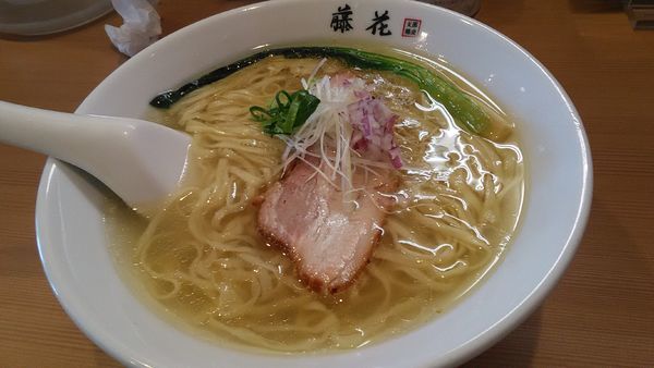 「塩ラーメン」@支那蕎麦屋 藤花の写真