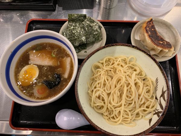 「もりそば900円、中華そば900円、餃子1個150円」@松戸富田麺絆の写真