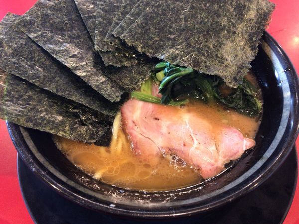 「ラーメン＋ノリまし」@家系ラーメン たつ家の写真