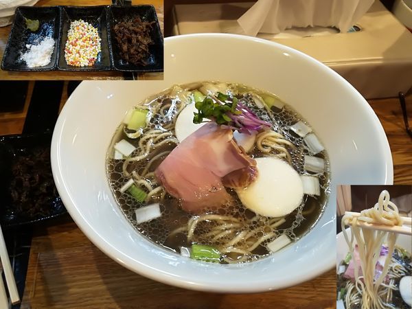 「海香る金沢　海苔のりラーメンお茶漬けセット1,100円」@麺屋 庄太 六浦本店の写真
