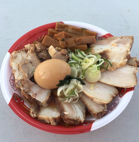 「千茶屋×弥七×照の坊【生姜醤油らーめん森尻コンチータ】＋α」@中華蕎麦とみ田 冨田治PRESENTS 最強ラーメン祭2019 in 小山の写真