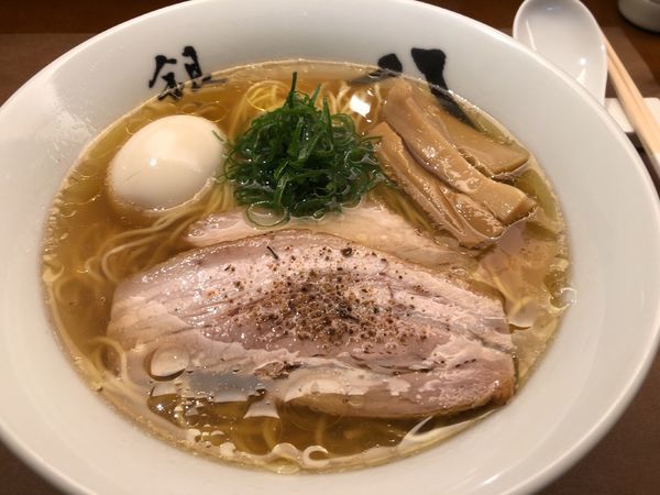 「特製中華そば」@中華そば 銀座 八五の写真