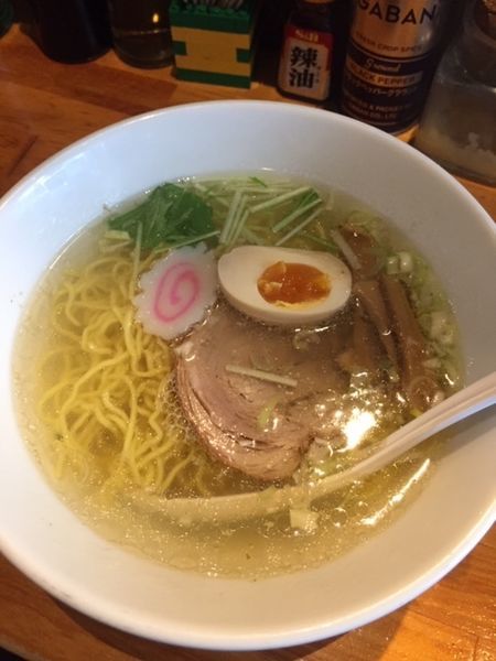 「塩ラーメン 550円」@Heaven's Kitchen 玲音の写真