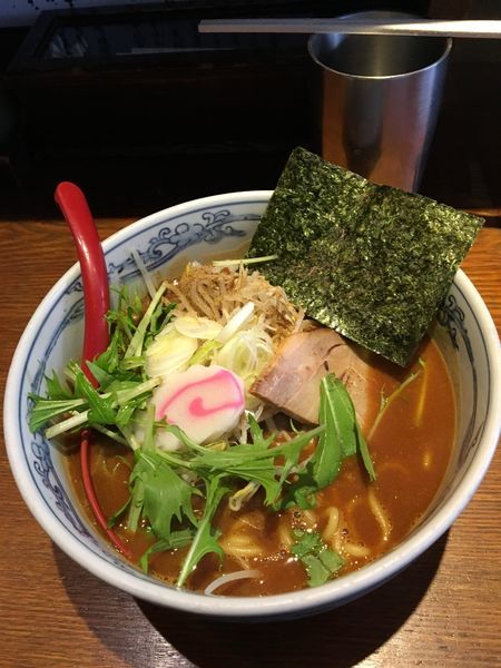 「味噌にぼしラーメン」@麺や 六三六 岐阜店の写真