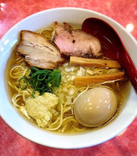 「味玉浅利バター塩らーめん」@カッパラーメンセンターの写真