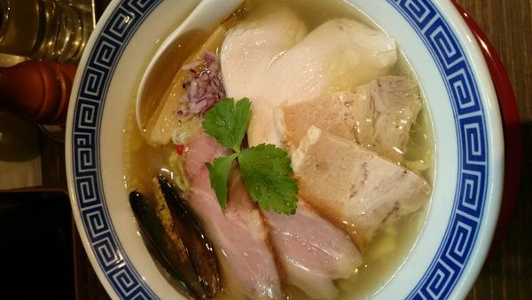 「貝だし塩そばチャーシュー」@だし廊 -DASHIRO-の写真