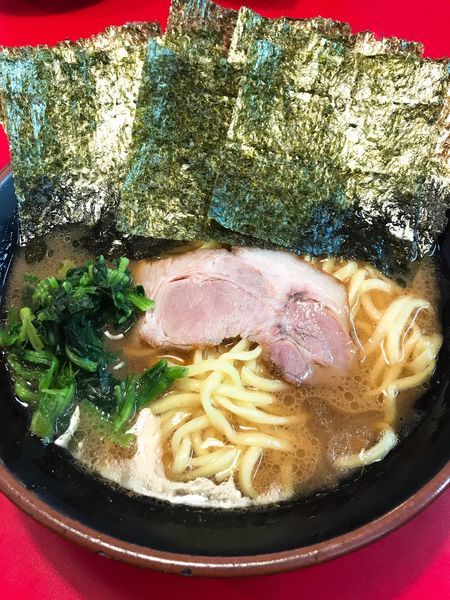 「ラーメン＋のり増し」@家系ラーメン 王道の写真