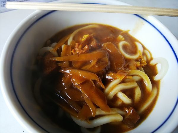 「まさカリーうどん」@金太郎茶屋の写真