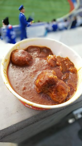 「シウマイカレー」@ハマスタシウマイBARの写真