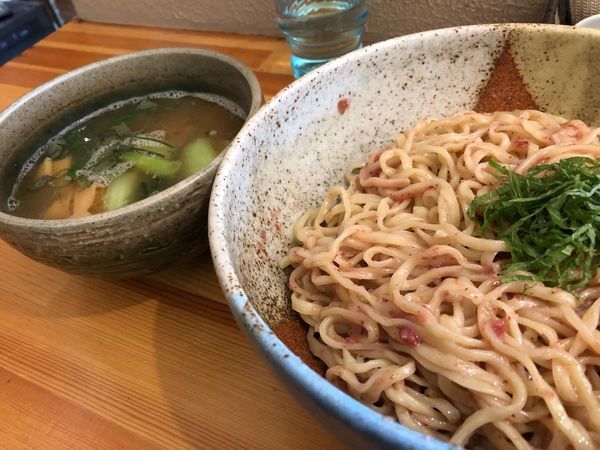 「梅塩つけ麺」@ラーメン大木戸の写真