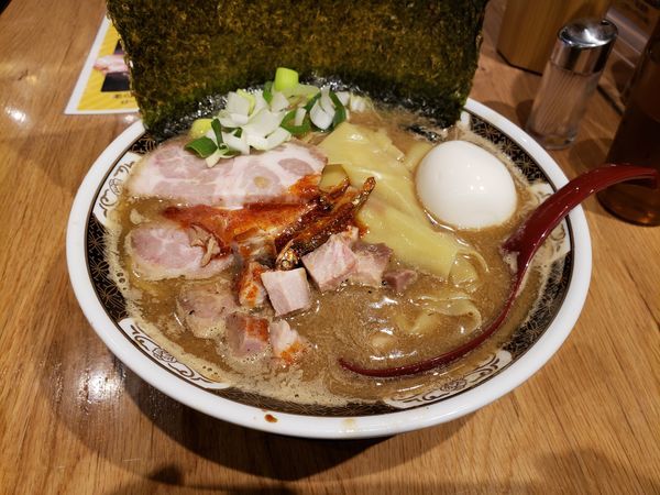 「特製こってりラーメン」@すごい煮干ラーメン凪 五反田西口店の写真