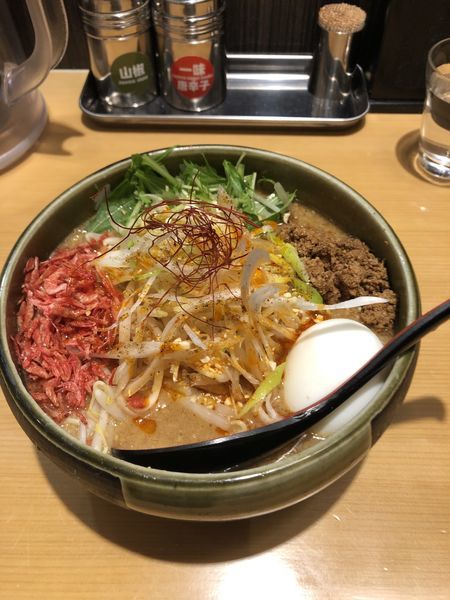 「ど・みその担担麺」@ど・みそ グランデュオ立川店の写真