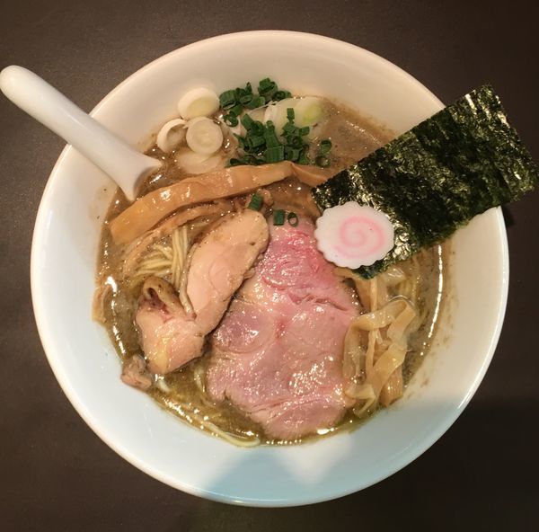 「濃厚にぼしそば」@おおぜき中華そば店の写真