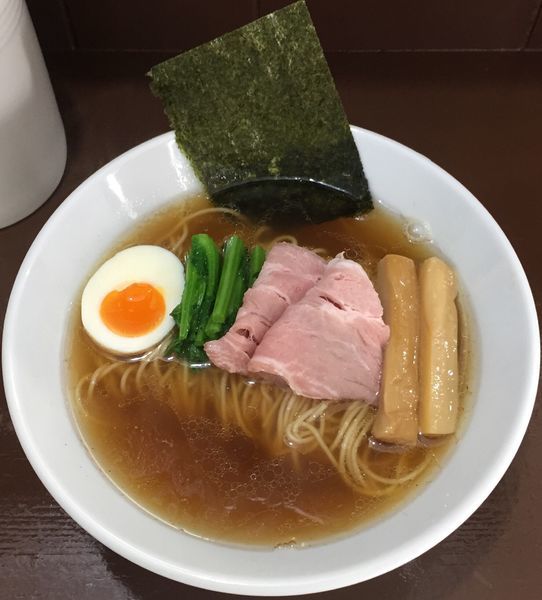 「中華そば醤油(並)790円」@中華そば うお青の写真