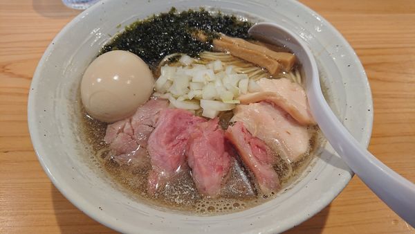 「特製煮干しらぁ麺」@麺屋 さくら井の写真