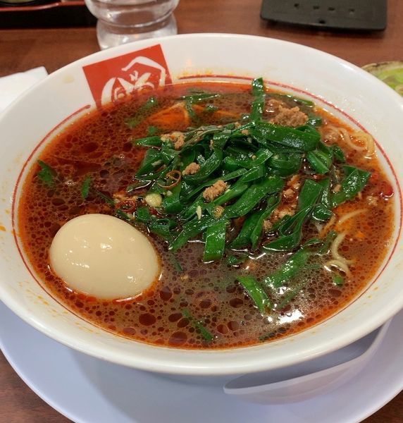 「タイワンラーメン 煮玉子」@ラーメンばんだいの写真