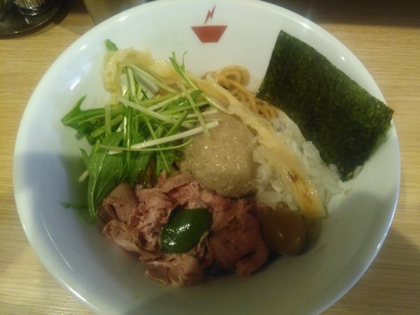 「蟹油そば¥850+雑炊セット¥130」@crab台風。の写真