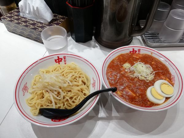 「限定　つけ樺太　880円　ライス　170円」@蒙古タンメン 中本 町田店の写真