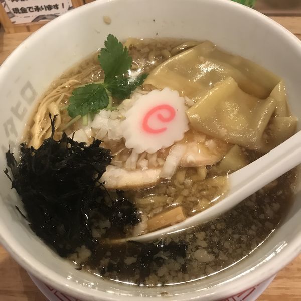 「ワハハ煮干しそば  醤油」@中華そば ムタヒロの写真